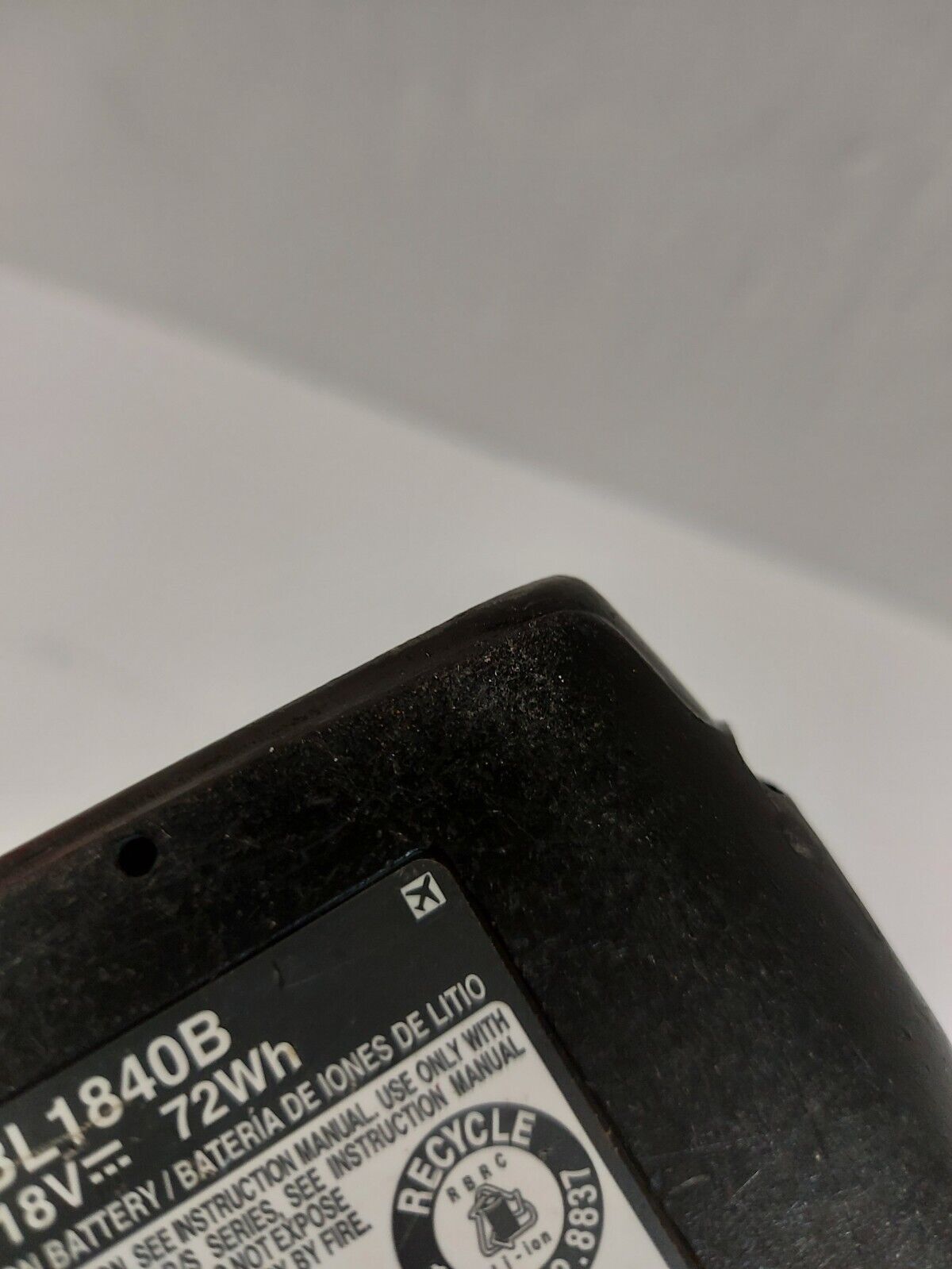 (N85480-8) Makita BL1840B Battery