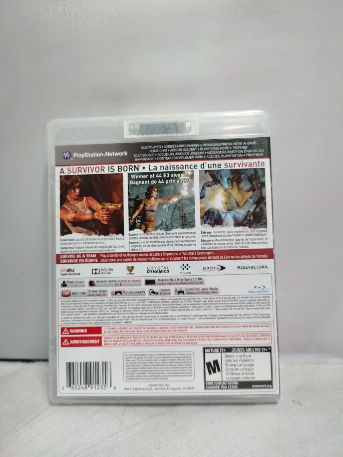 (LUP) Tomb Raider (Sony PlayStation 3, 2013)