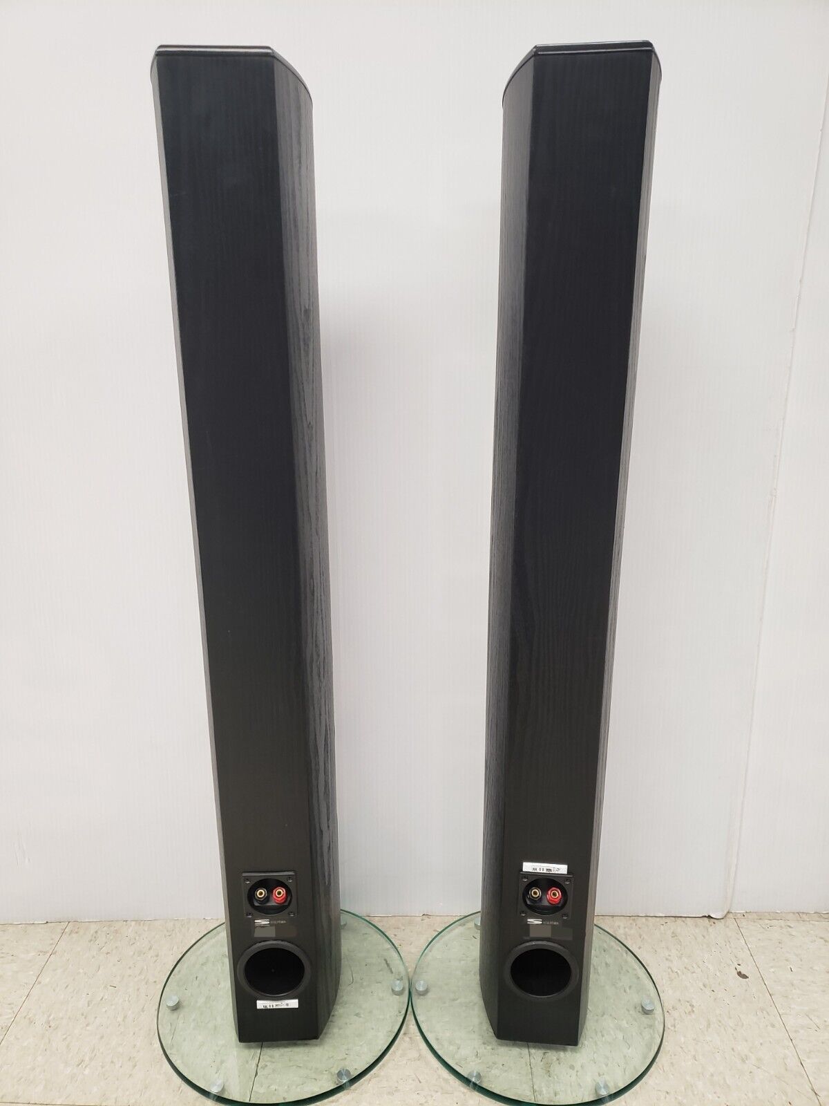 (61300-1) Sinclair Sculptura Stereo Speakers