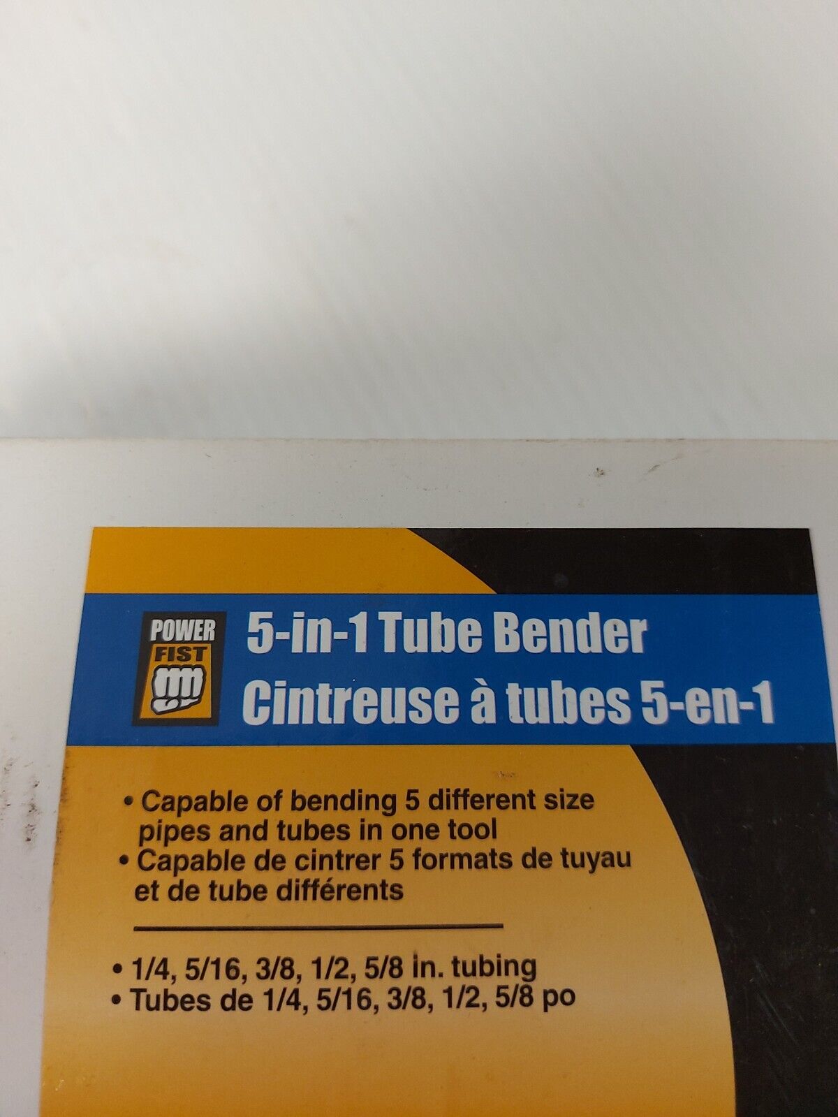 (N79796-2) Power Fist 5 in 1 Tube Bender