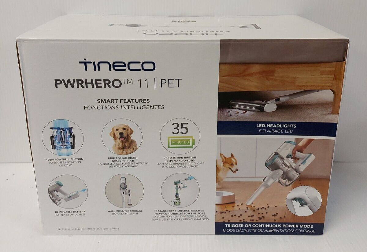 (N84416-1) Tineco VA115700US PWPHero 11 Pet Cordless Stick Vacuum