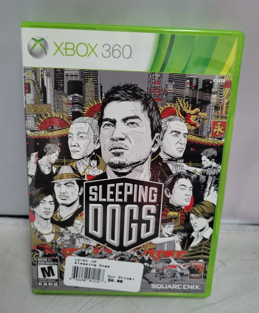 (LUP) Sleeping Dogs (Microsoft Xbox 360, 2012)