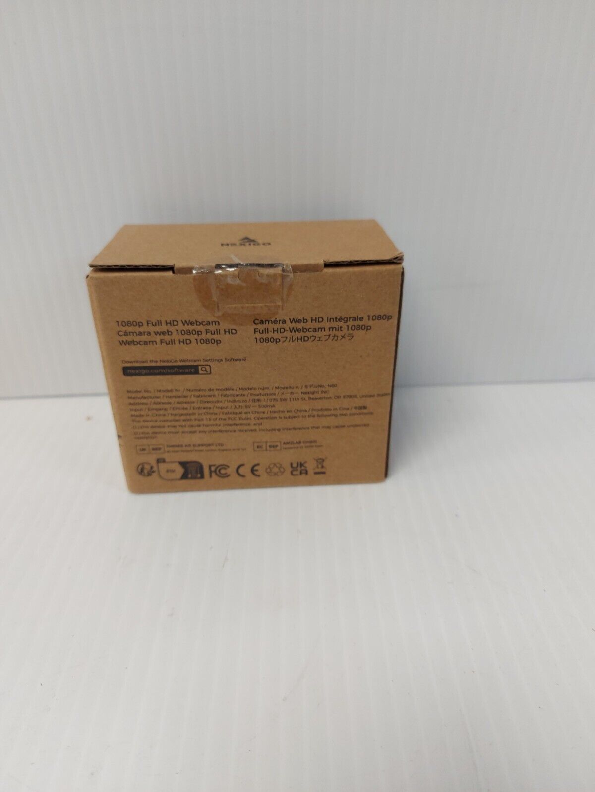 (N82522-1) Nexigo N60 1080p Full HD Webcam