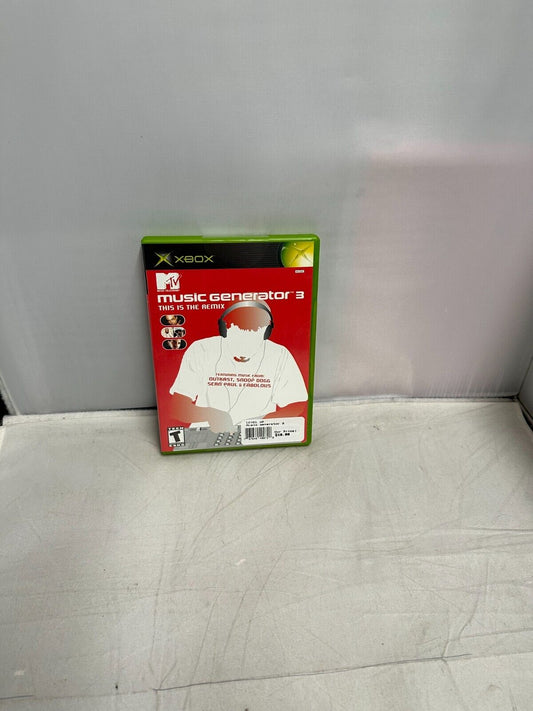 (LUP) MTV Music Generator 3: This Is The Remix (Microsoft Xbox, 2004)