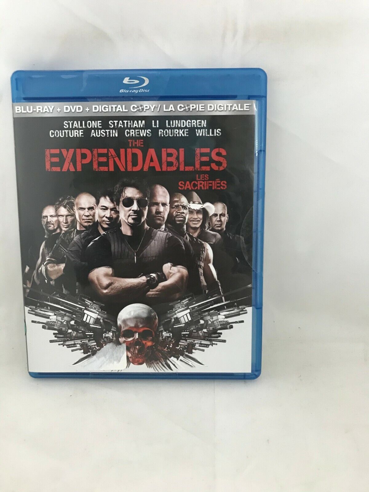 (LUP) The Expendables (Blu-ray/DVD, 2010, ensemble de 2 disques, canadien)