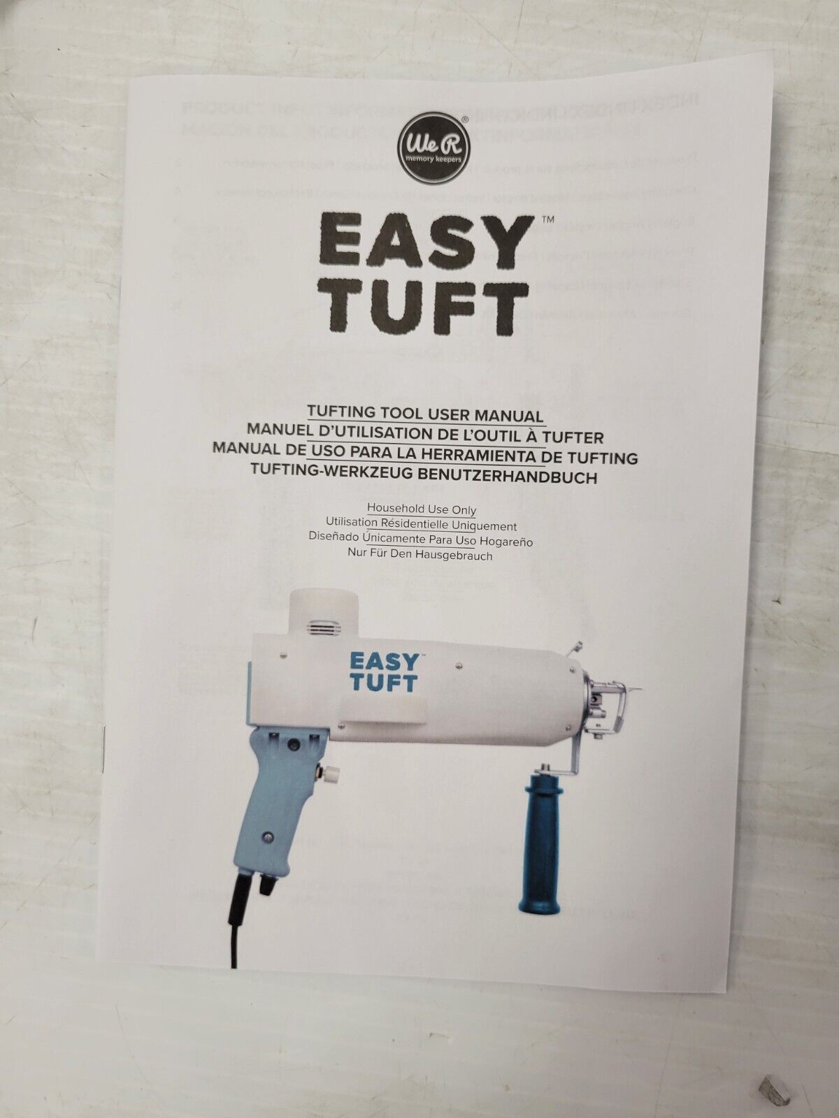 (55777-1) Wermemory Keepers TD-01 Tuft Rug Tufting