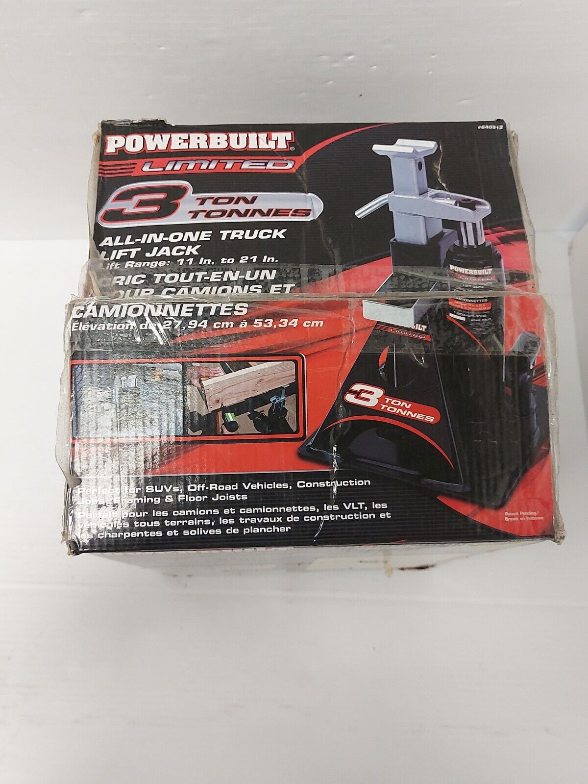 (N81571-2) Powerbuilt All-In-One Truck Lift Jack