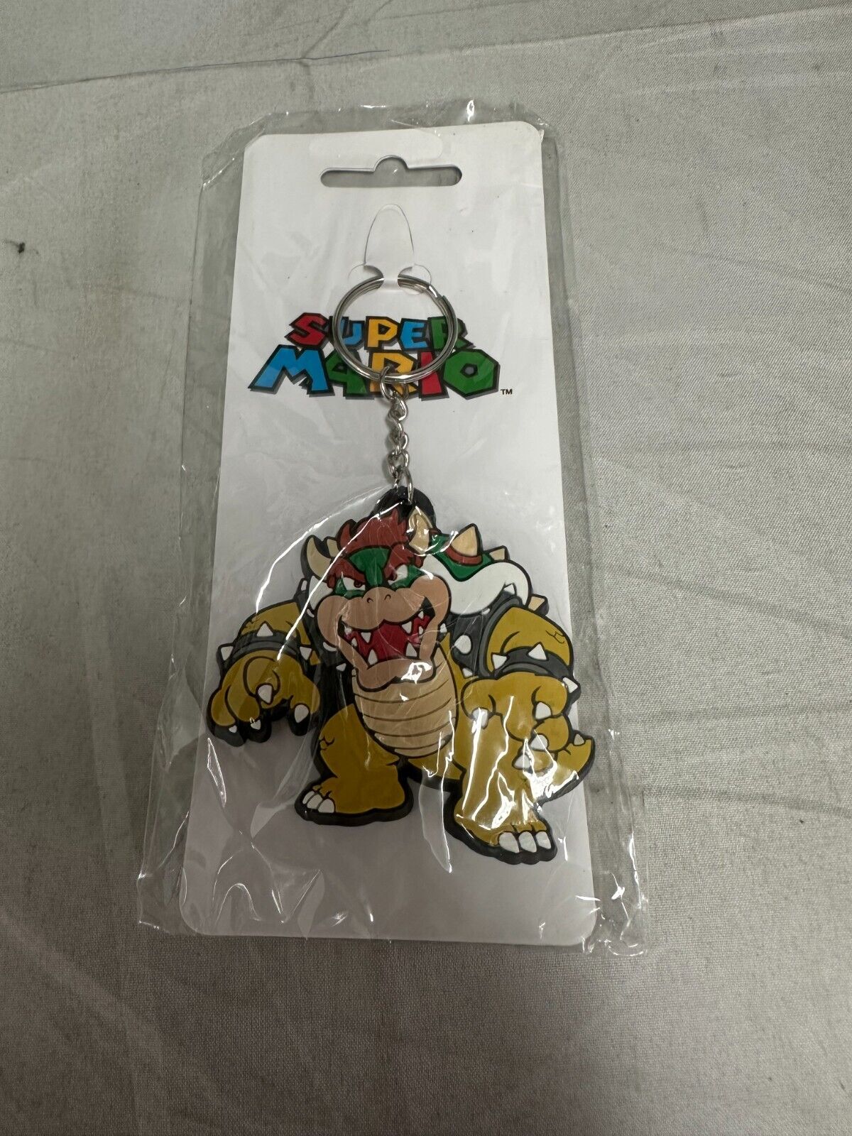 (LUP) Porte-clés Super Mario-Rubber Bowser