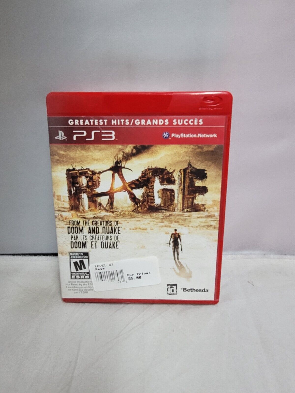 (LUP) Rage (Sony PlayStation 3, 2011)