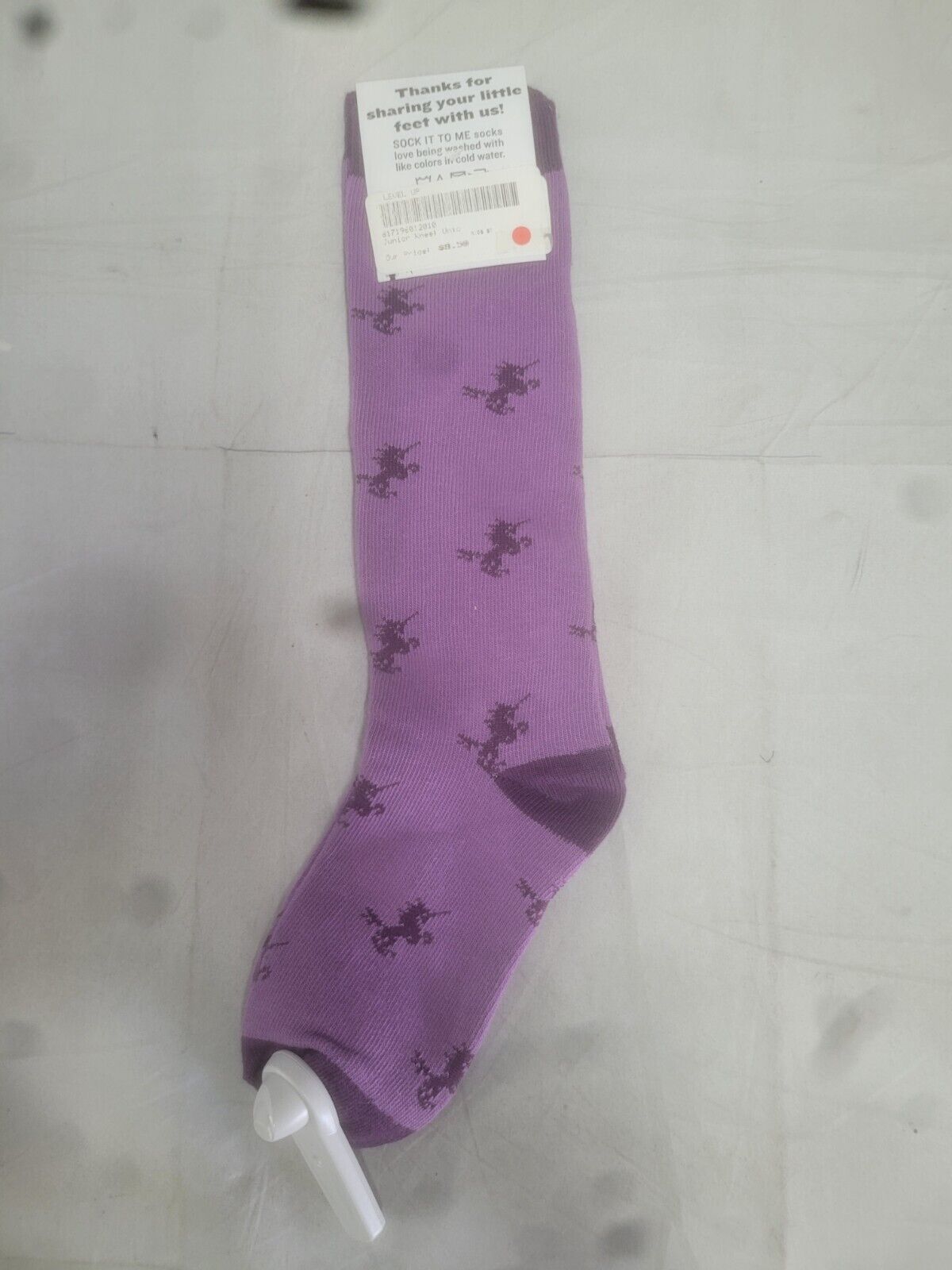 Sock it to me Purple Unicorn Knee socks