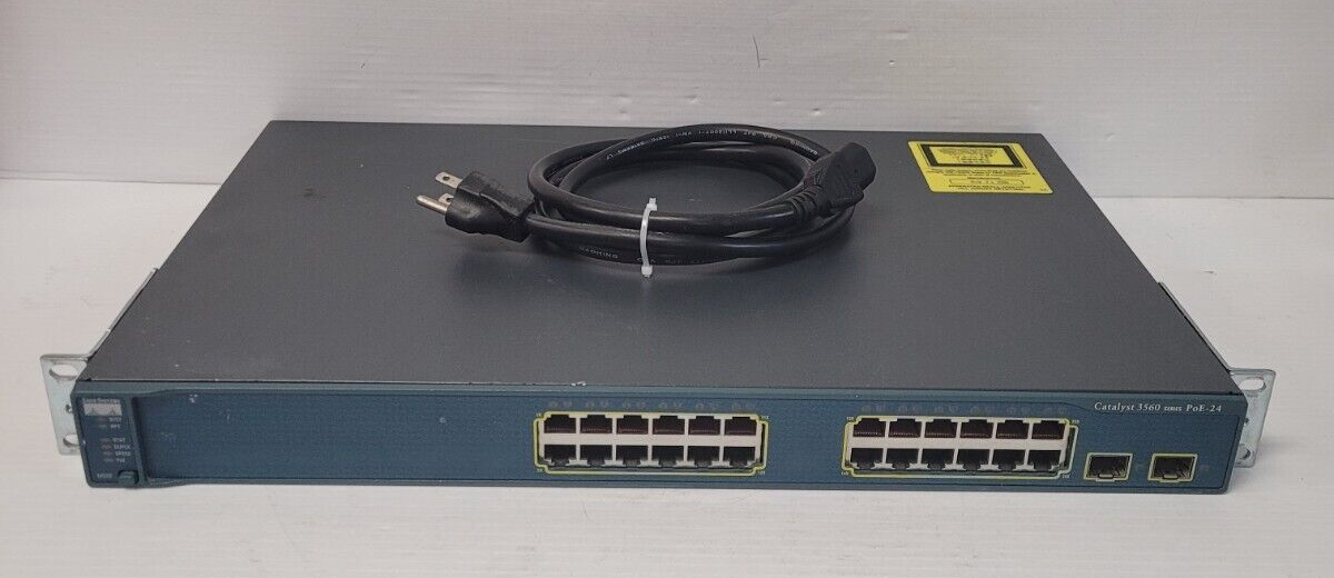 (N14456-1) Système Catalyst Cisco WS-C3560-24PS-S série 3560 PoE -24
