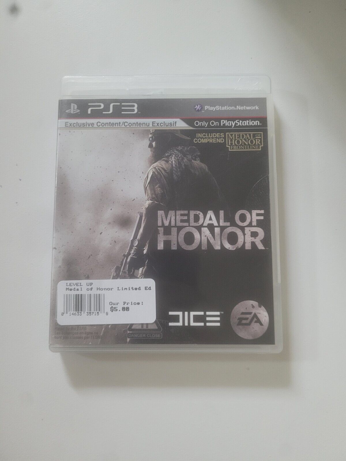 (LUP)PS3 Playstation Medal of Honor