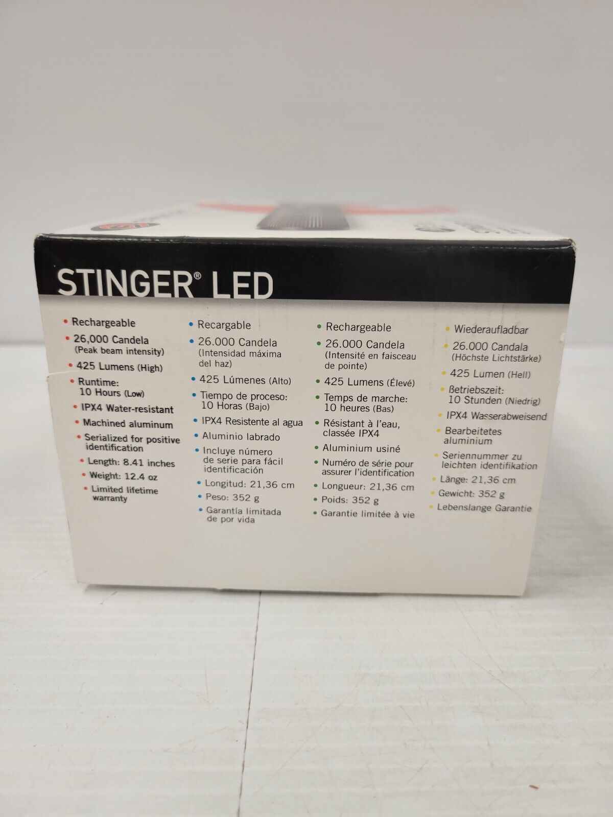 (52094-1) Lampe de poche LED Streamlight Stinger