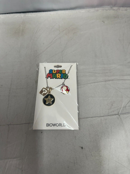 (LUP) Collier à breloques Super Mario