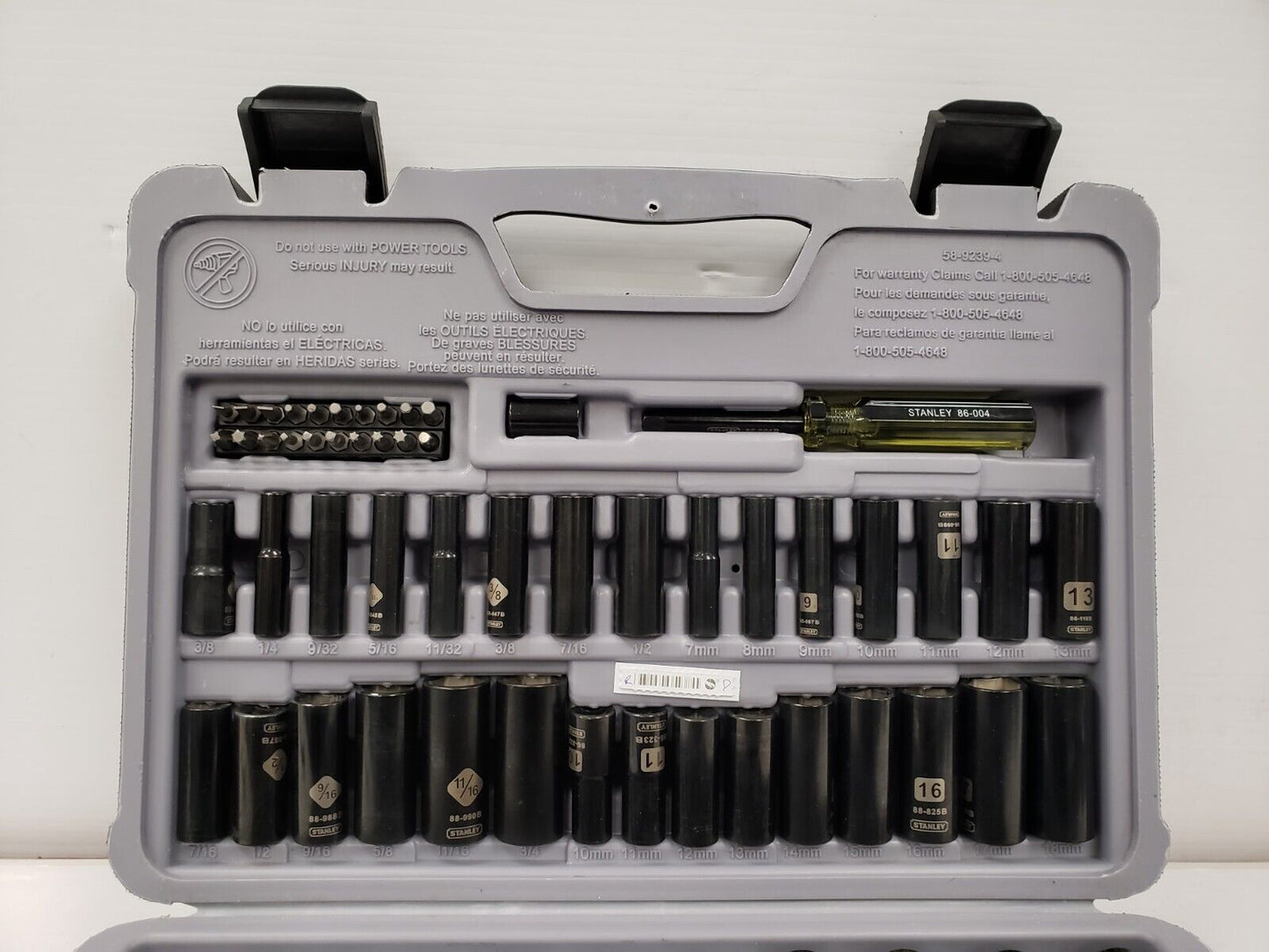 (I-32936) Stanley STMT1658 Socket Set