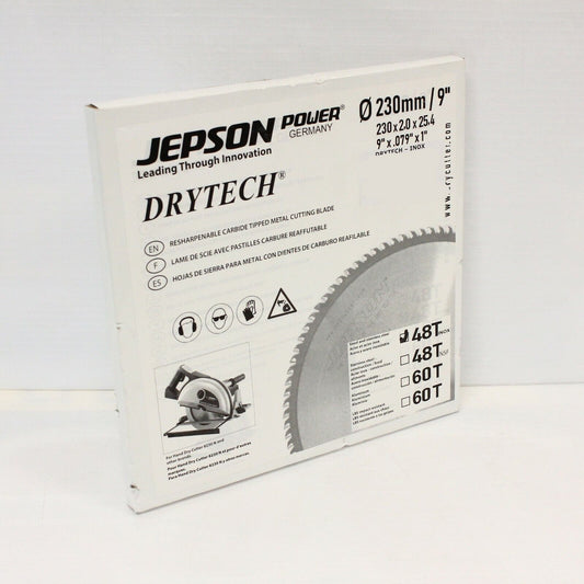 (NI-12688) Jepson 9” 48T Drytech Saw Blade - NEW