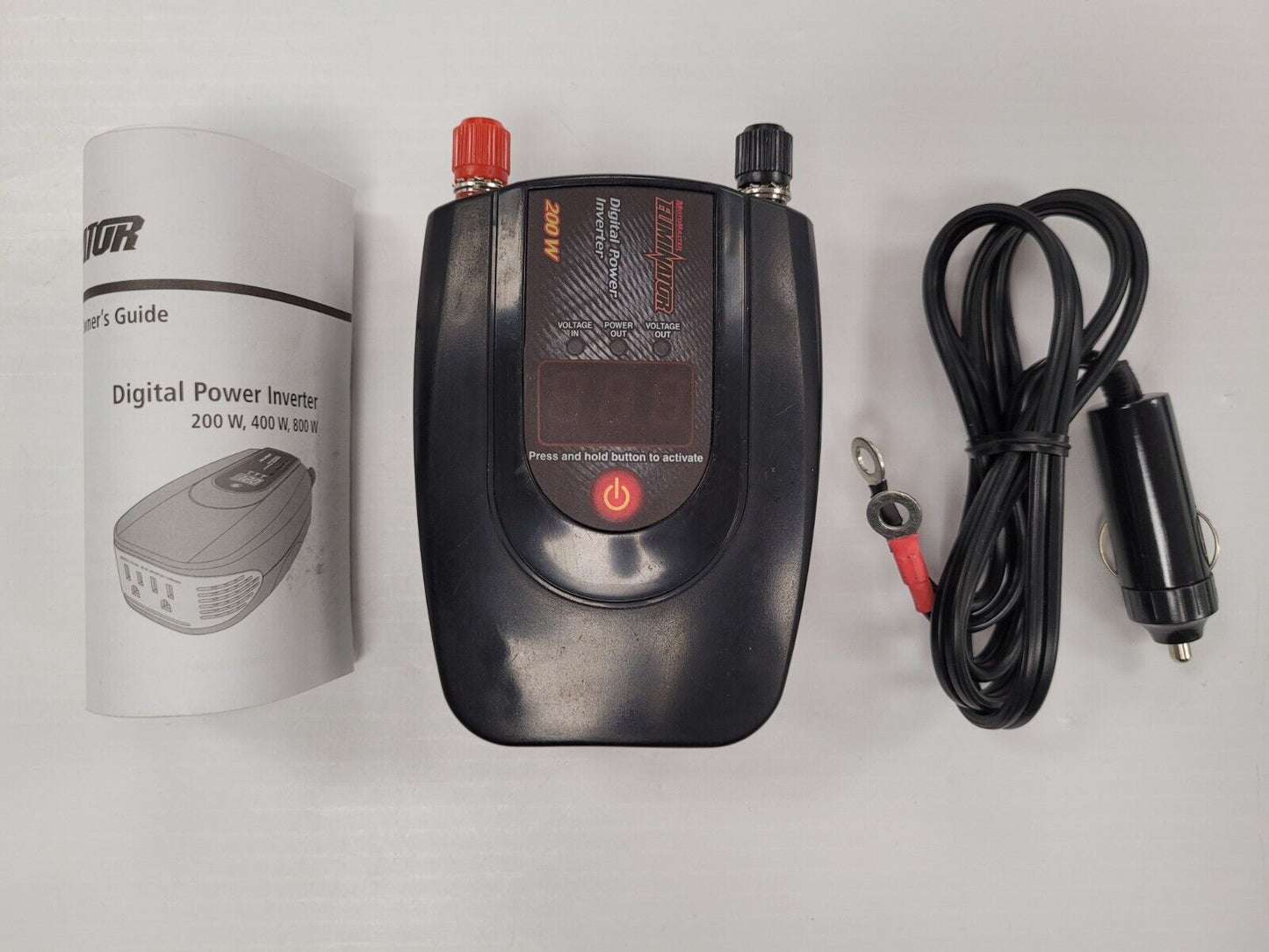 (N70440-6) MotoMaster 200W Mobile Power Outlet & Inverter