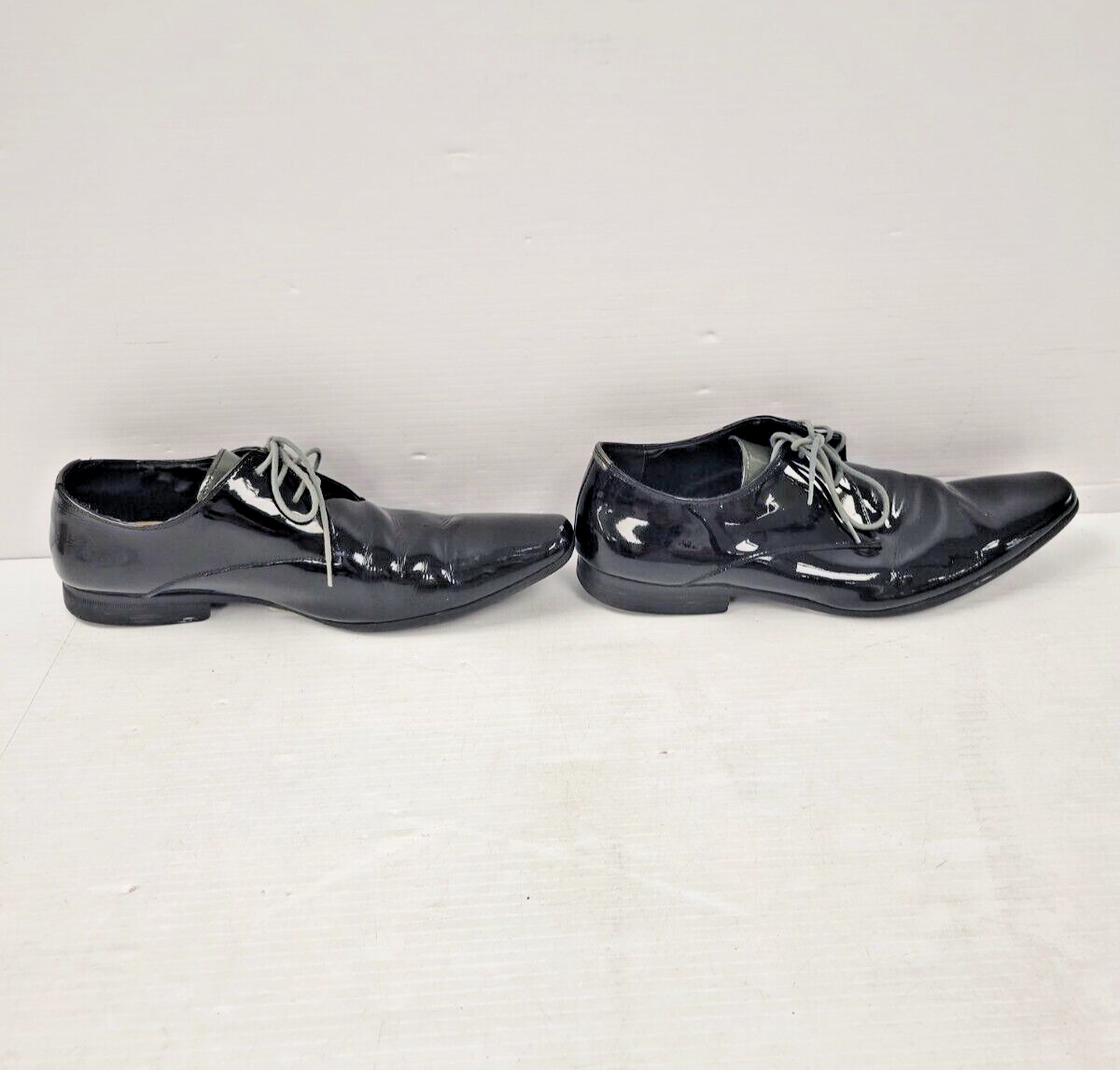 (21645-1) Aldo Black Dress Shoes - Size 10