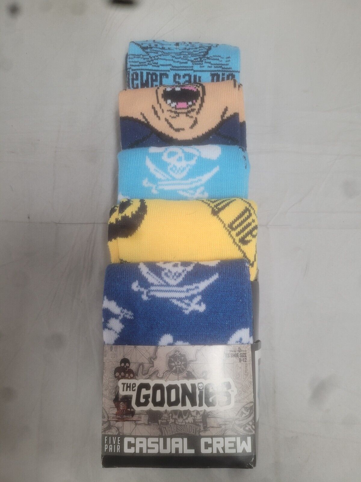 The Goonies 5 paires de chaussettes décontractées