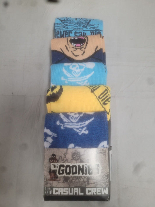 The Goonies 5 pair casual crew socks