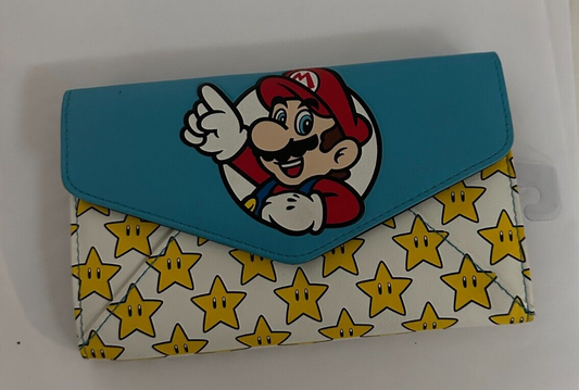 (LUP) Portefeuille enveloppe Super Mario
