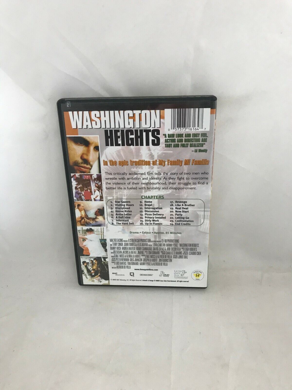 (LUP) DVD de Washington Heights