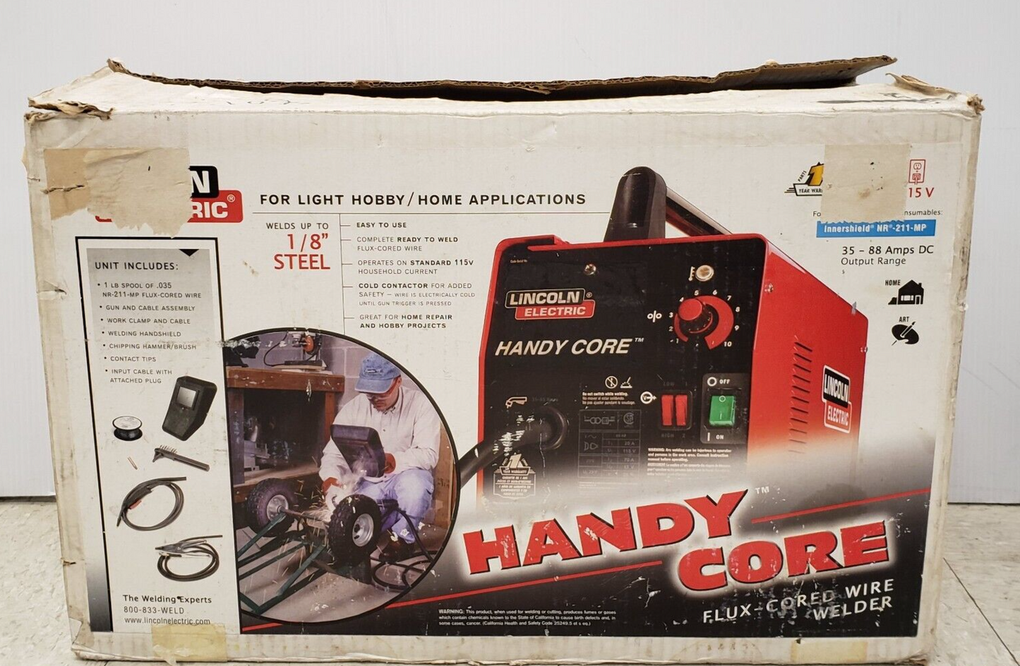 (52678-1) Lincoln Handy Core Electric Welder