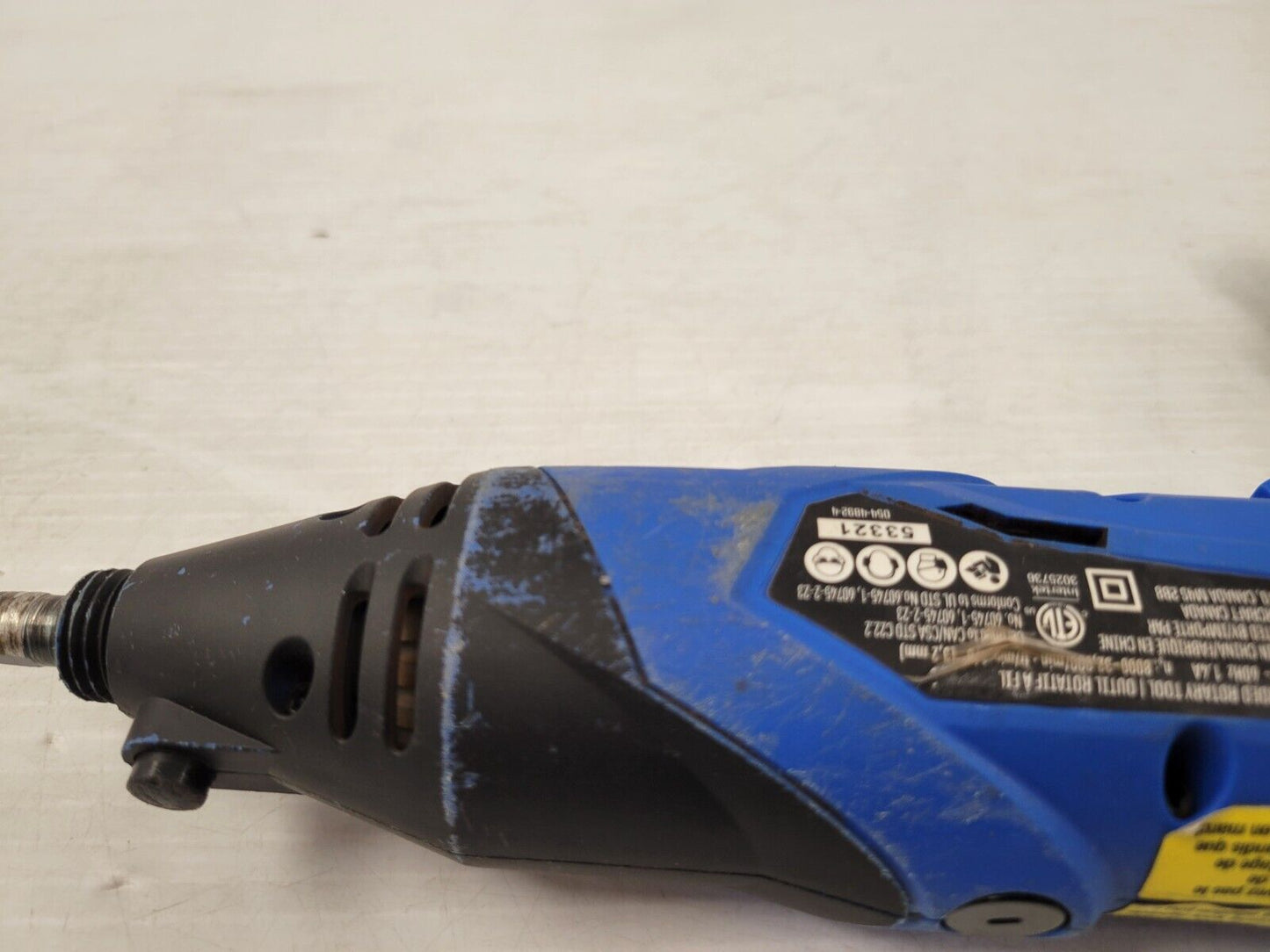 (I-34394) Mastercraft 054-4892-4 Rotary Tool
