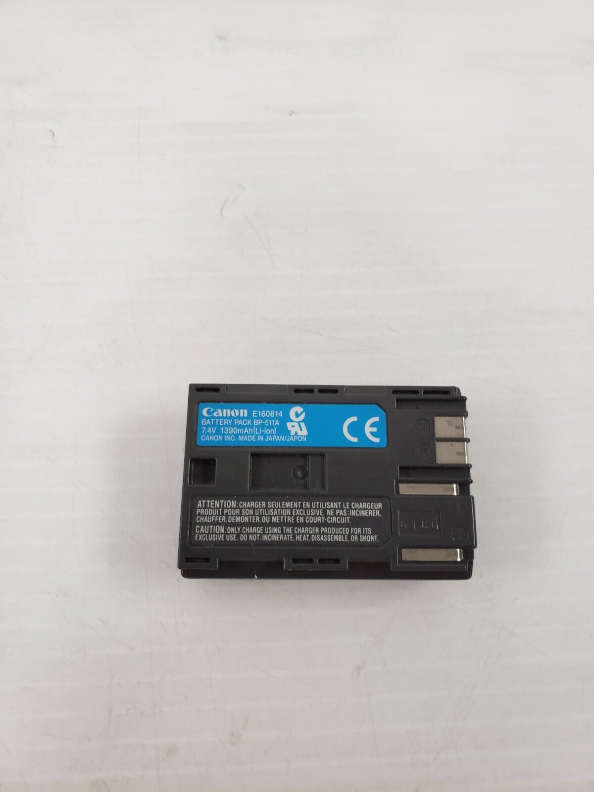 (I-31819) Batterie et chargeur Canon CG58