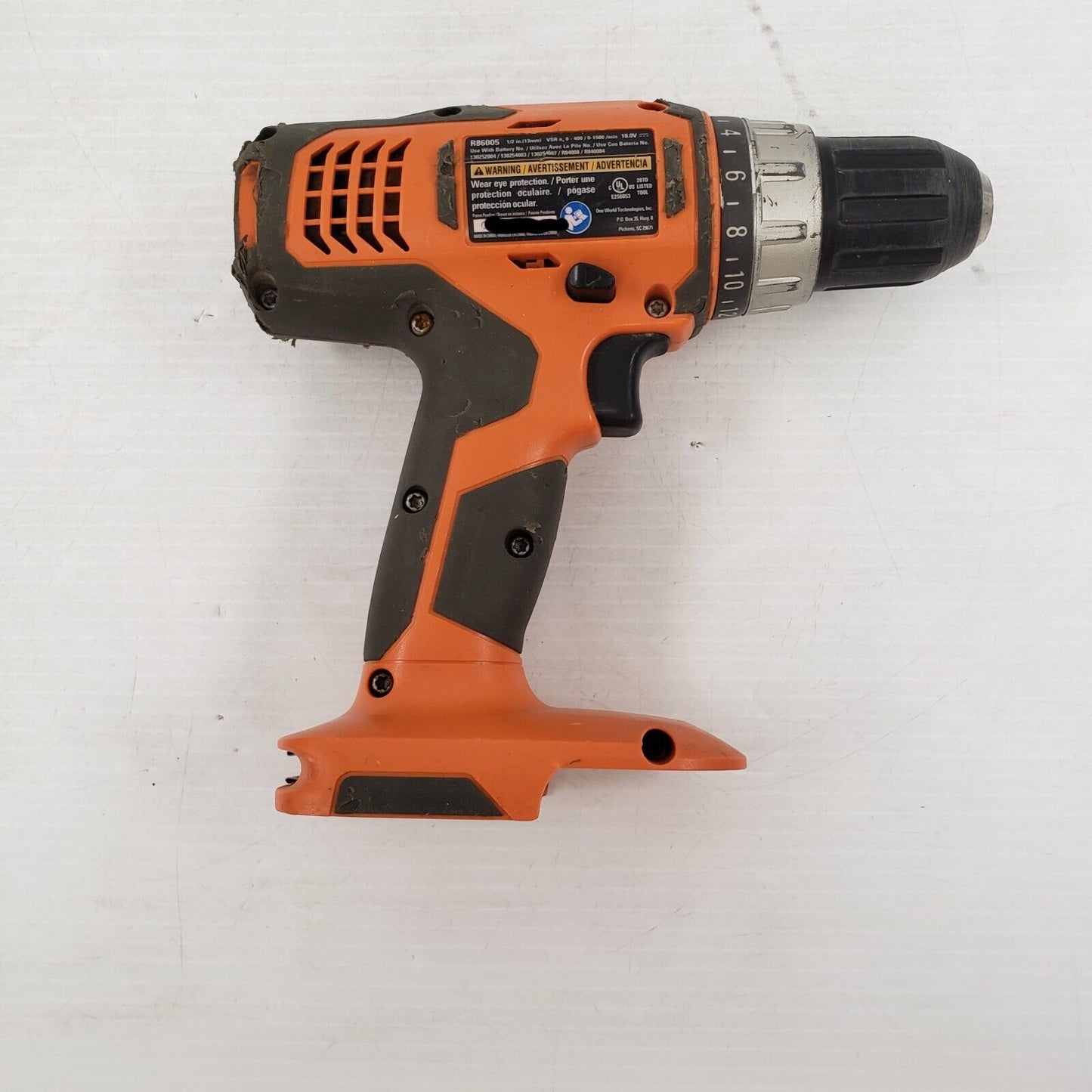 (54179-2) Foret Ridgid R86005