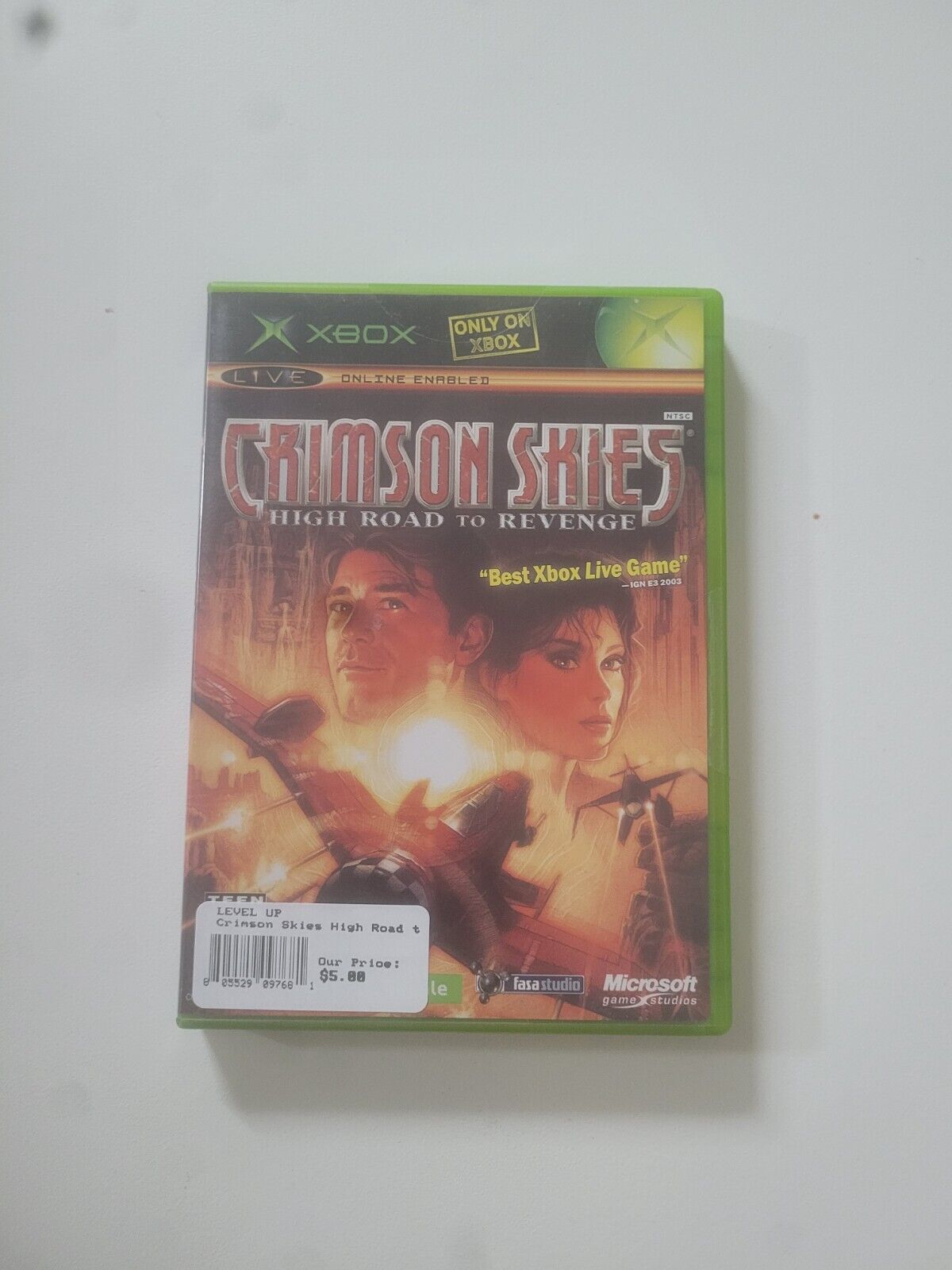 (LUP)Crimson Skies : High Road to Revenge (Microsoft Xbox, 2003)
