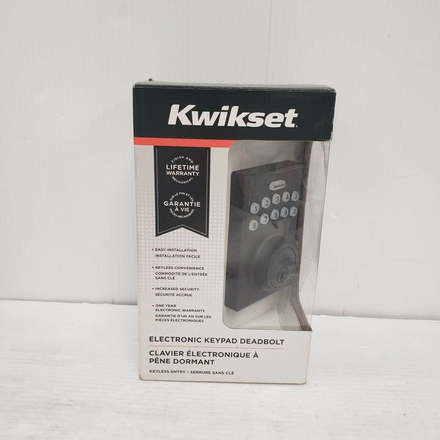 (26952-2) Kwikset 92640 Electronic Keypad Deadbolt