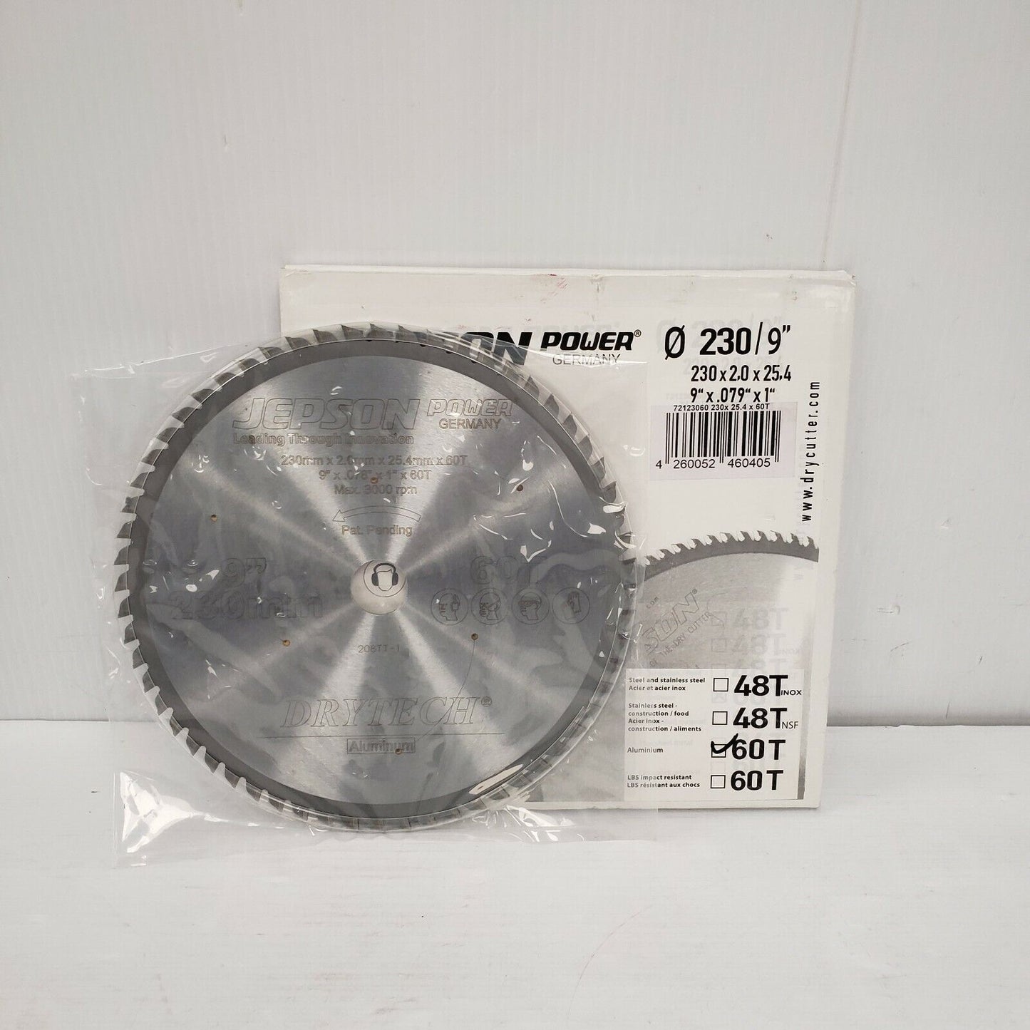 (22040-2) Jepson Drytech Saw Blade