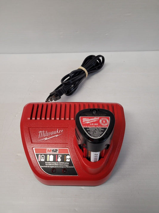 (N76892-2) Milwaukee 48-59-2401 Battery and Charger