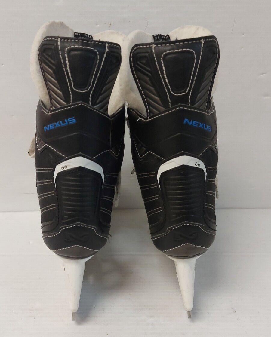 (NI-9424) Bauer Nexus 66 Hockey Skates Youth Sz: 3