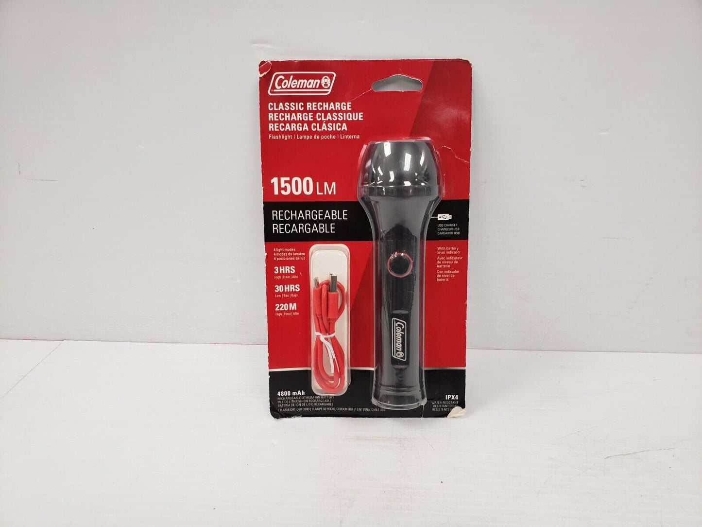 (I-33966) Coleman 1500LM Flashlight