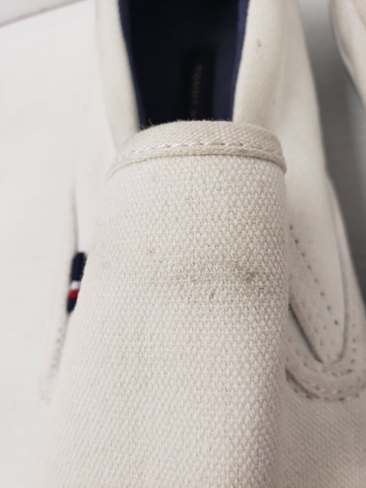 (22004-1) Hilfiger White Shoes-Size 8