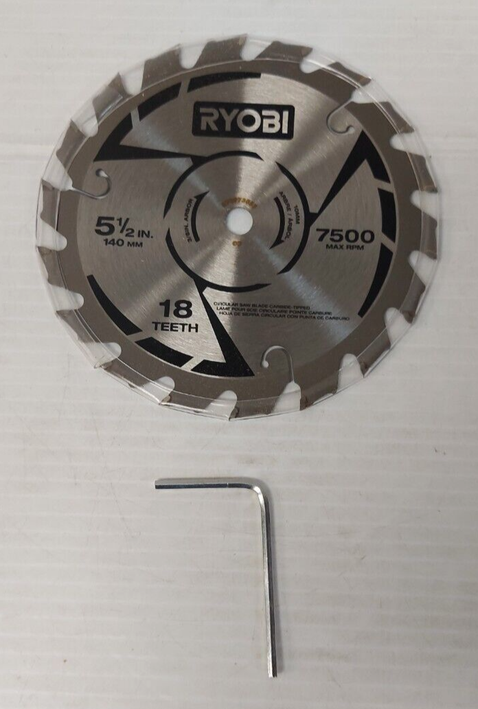 (N81086-3) Ryobi PCL500 Circular Saw In Box New Opened