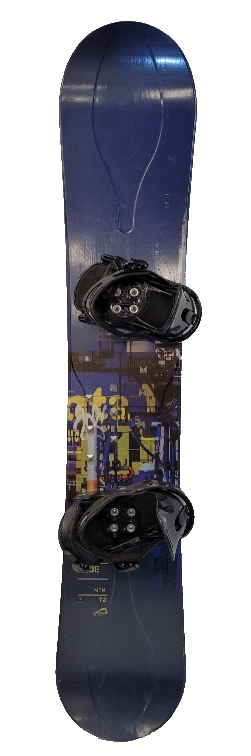 (N80466-1) Snowboard Ride MTN72 avec fixations Burton Freestyle V110