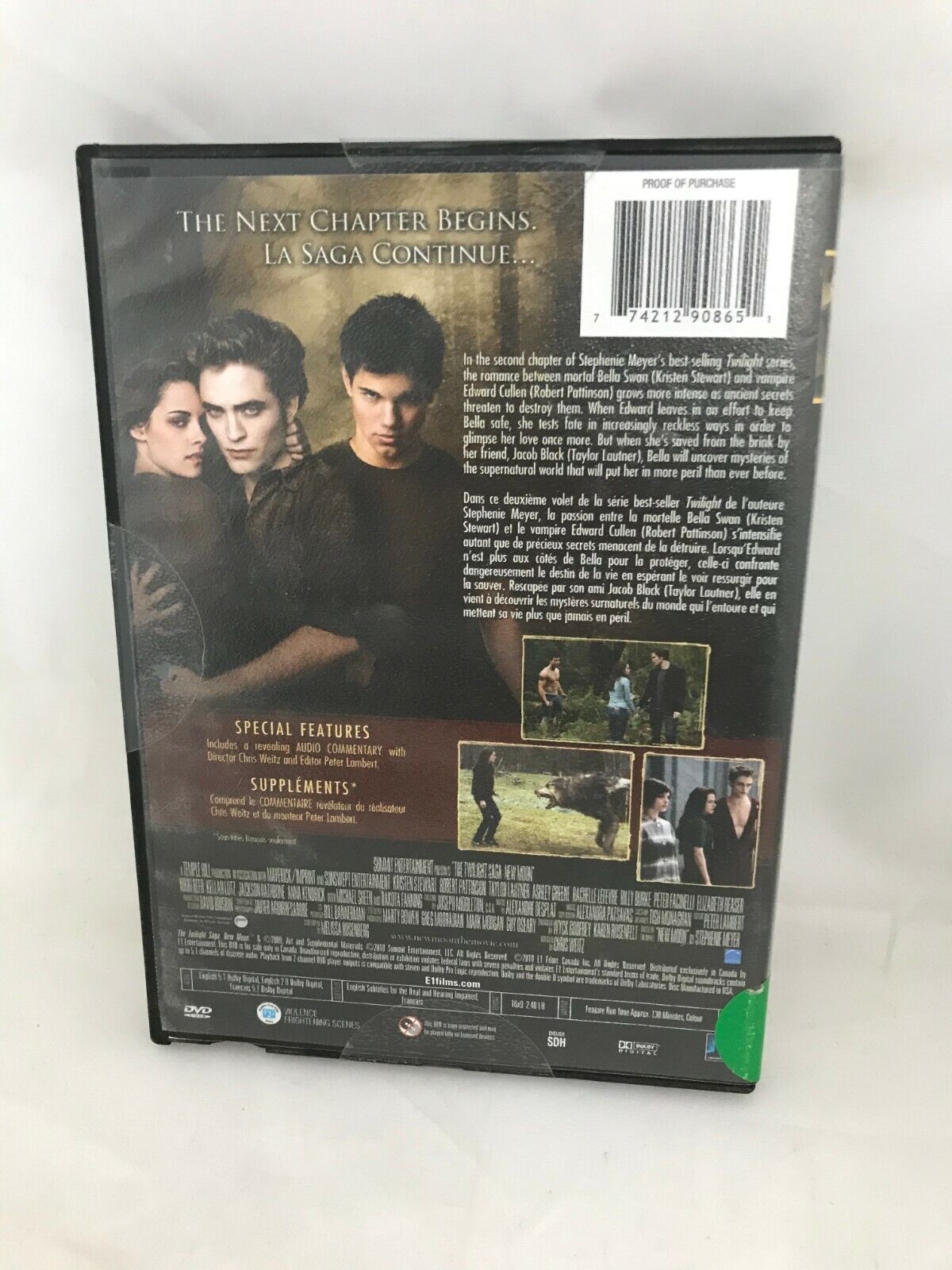 (LUP) Twilight New Moon DVD