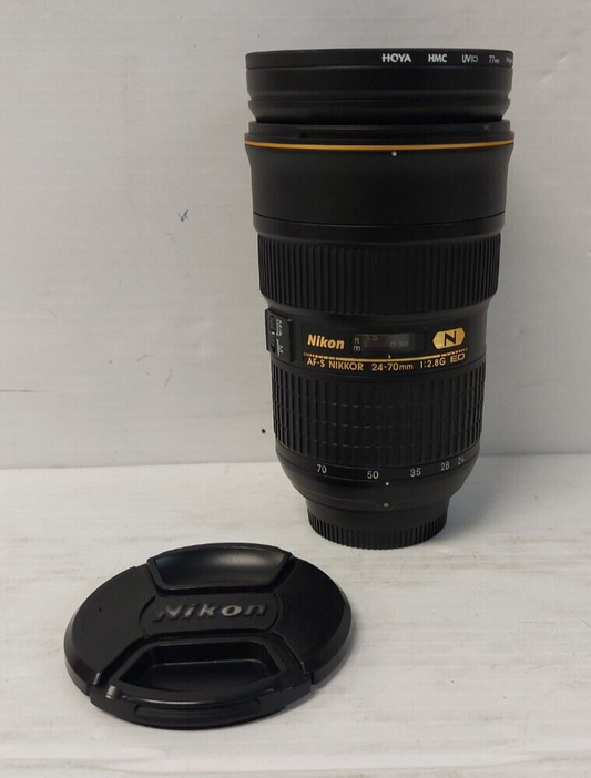 (N81025-1) Nikon AF-S Nikkor 24-70MM f/2.8E ED VR Lens