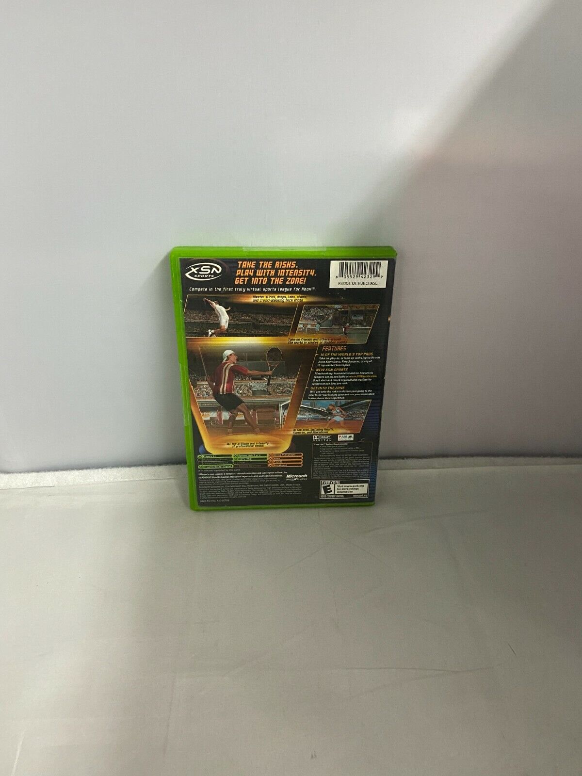 (LUP) Top Spin (Microsoft Xbox, 2003)