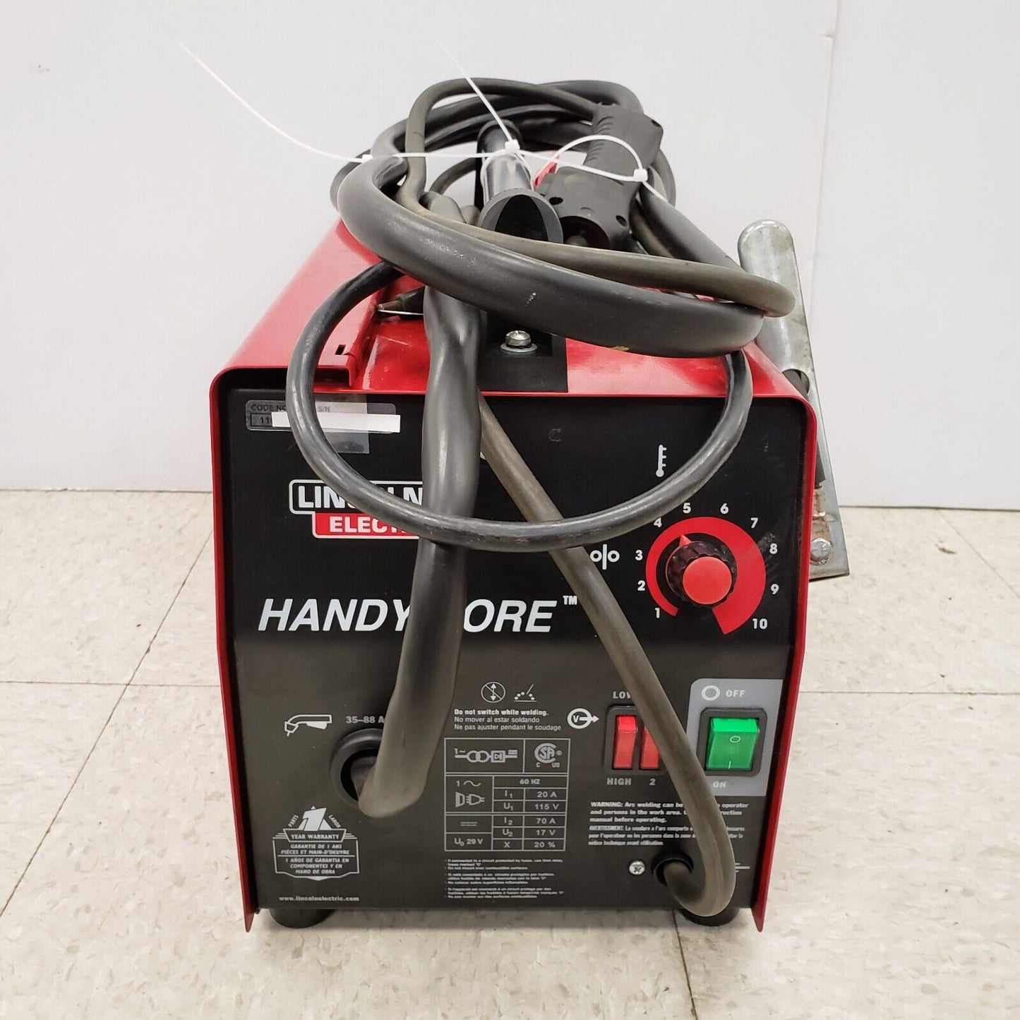 (52678-1) Lincoln Handy Core Electric Welder