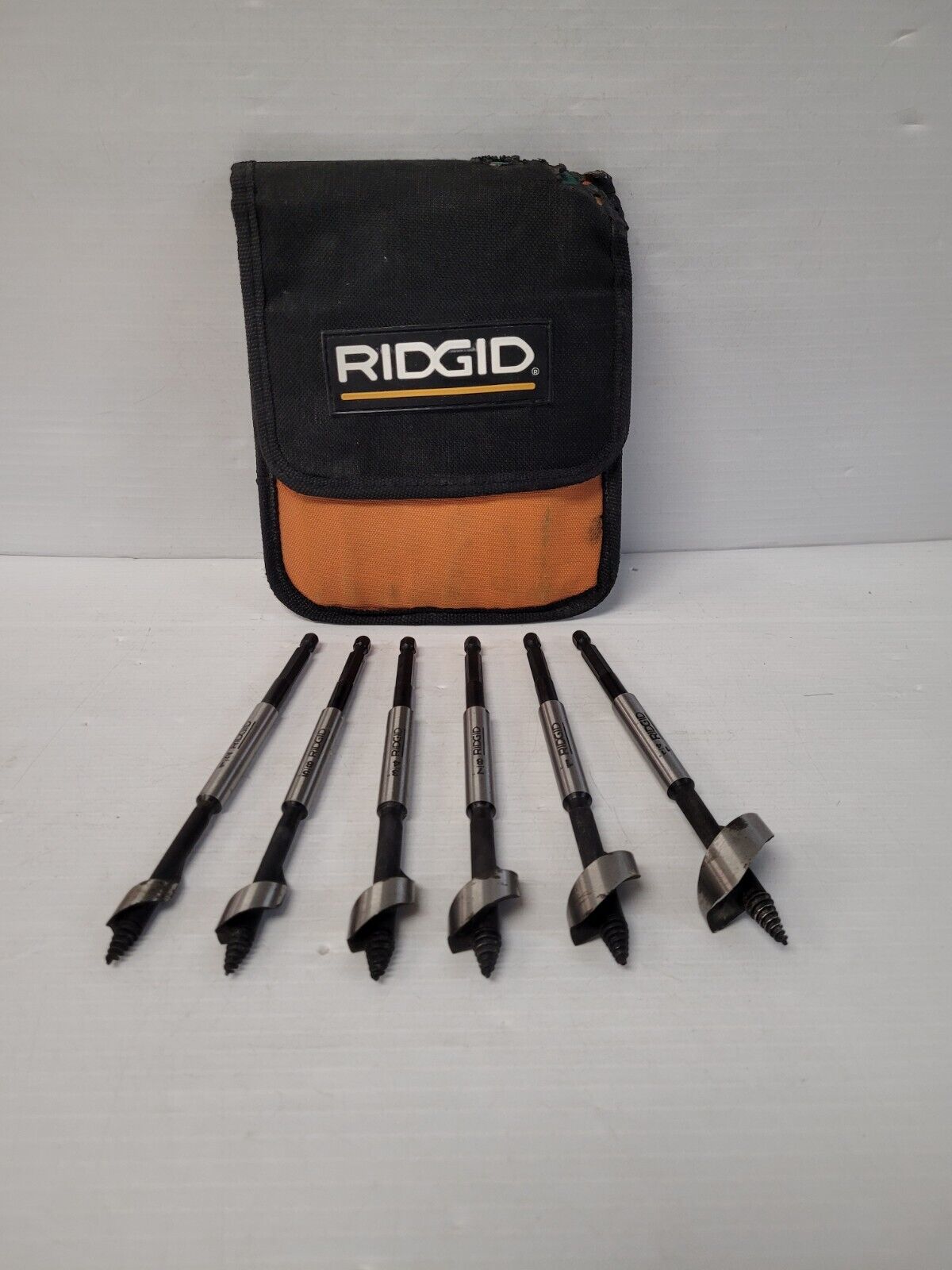 (NI-18274) Ridgid Wood Boring Auger Bit Set 6PC