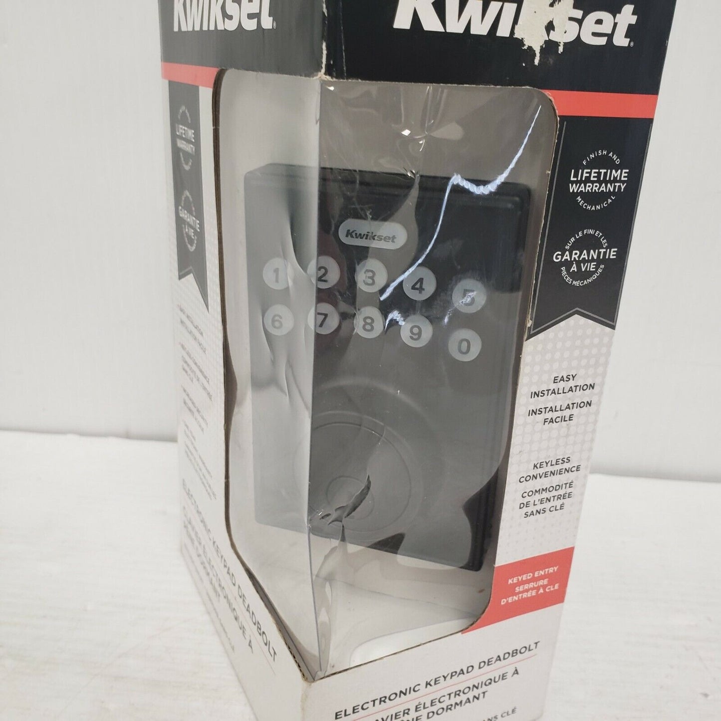 (26952-2) Kwikset 92640 Electronic Keypad Deadbolt