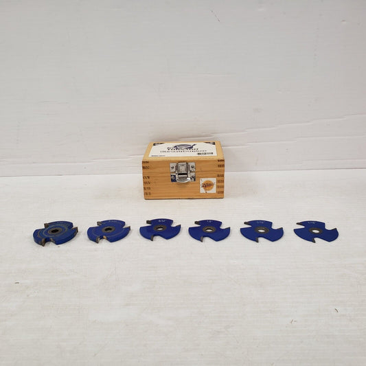 (I-34524) Craftex R932 Shank Router Bits-7 Piece-1/2"