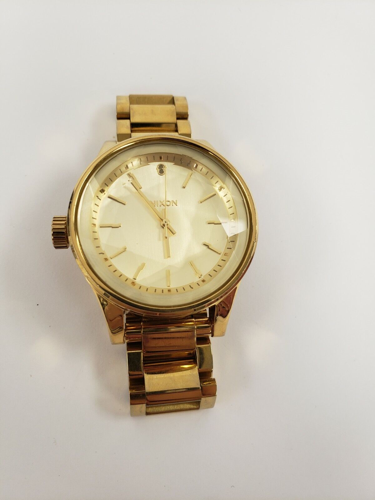 (I-459) Nixon Watch "A Cut Above " - Gold