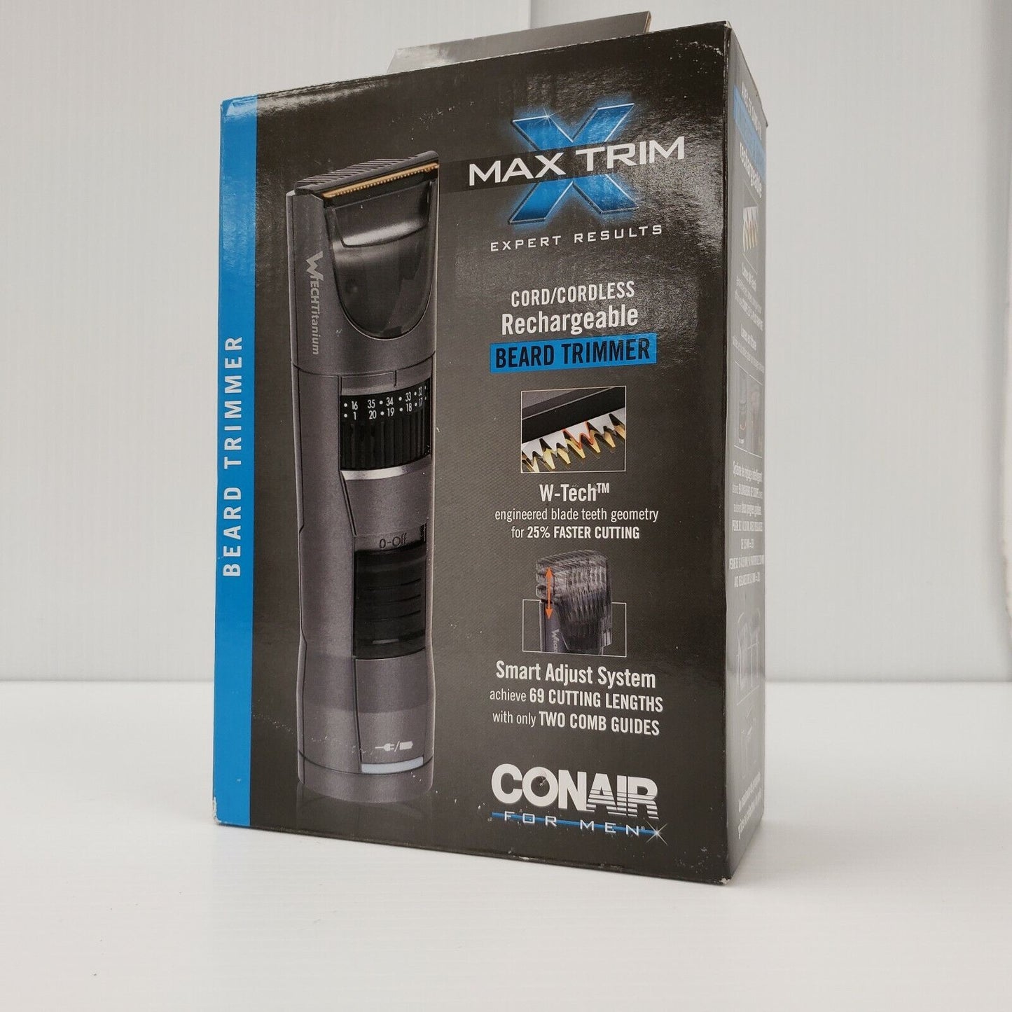 (13675-2) Conair GMT830SDMC Rechargeable Beard Trimmer