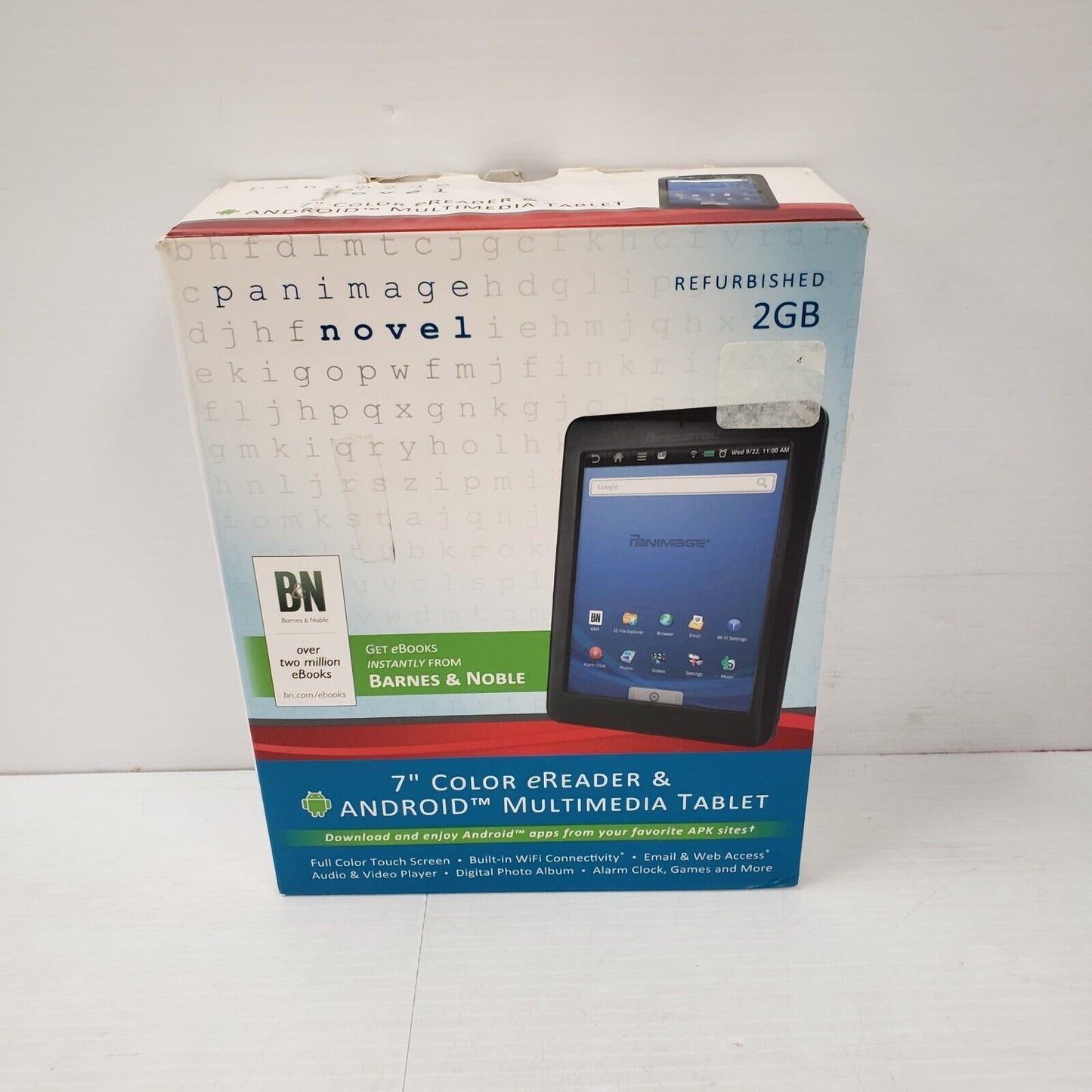 (I-14302) Pandigital RR7T2 eBook Reader