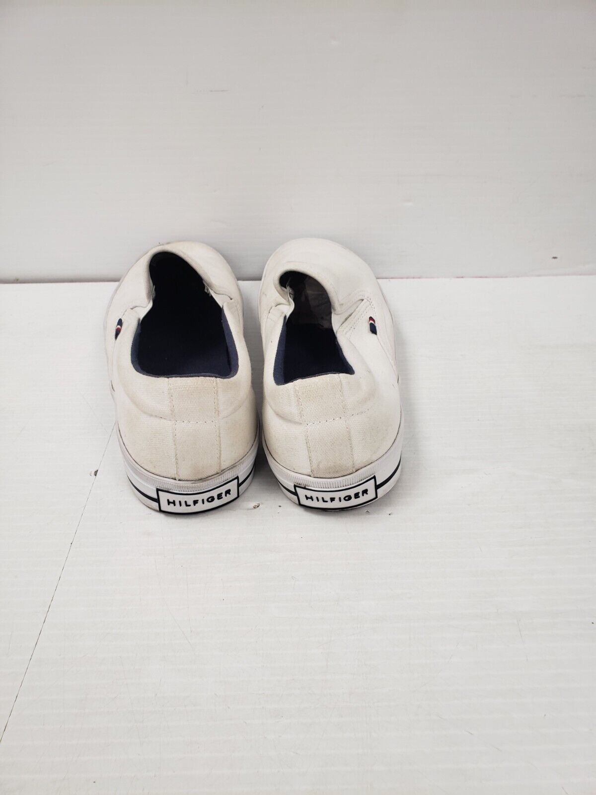 (22004-1) Hilfiger White Shoes-Size 8